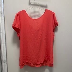 New York & Company Coral Blouse